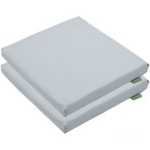 Coussin de siège d'extérieur pour meubles en rotin, 47x43x5 cm coussins de chaise résistants à l'eau pour terrasse de jardin, coussins de siège