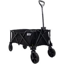 Hyundai - GardenTek Folding Trolley on Wheels, Garden Trolley 120kg Load 135L Capacity