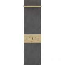 Garderobe mit 1 Regal und 3 Haken Verona 3 - H188 cm