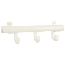 Garderobenleiste mit 3 Haken Techno 3 Weiß V-part