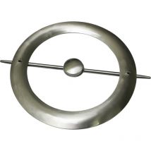 Dekoring Edelstahl-optik, Ø 18 Cm Wandbehang - Gardinia