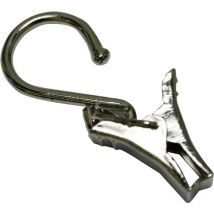 Seilklammern nickel, 20-er Pack Seilspannsysteme - Gardinia