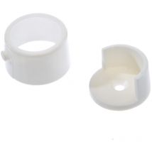 Supporto da Parete per Bastone per Tende con ø 28 mm, Bianco - Gardinia