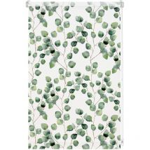 Tenda a rullo Digiprint, Isabella, Fissaggio a incastro, Stampa digitale, Opaca, Incl. materiale di montaggio, Bianco/Fantasia, 110 x 150 cm (LxH)