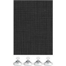 Gardinia Tenda Parasole Con Tessuto Schermante, Filtrante, Include 10 Ventose, 100 X 200 Cm