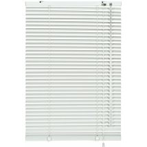 Veneziana In Alluminio, Visibilità, Protezione Dalla Luce E Ai Raggi Solari, Fissaggio Al Muro E Al Plafone, Kit Di Montaggio Incluso, Bianco, 60 X 