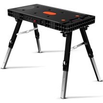 Gardtech - 5 in 1 Klappbare Werkbank Faltbar lles in Einem Haushalt & diy hobelbank und Spanntisch 150 kgs Tragkraft-Große Arbeitsfläche-Aufgedruckte