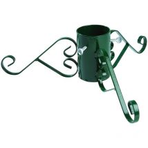 5 inch Metal Christmas Tree Sparkle Stand - Green - Garland