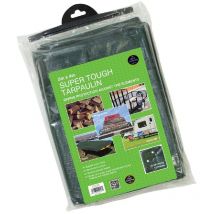Garland - Super Tough Double Strength Edges Tarpaulin Garden Sheet - 5m x 4m