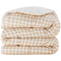 Garnissage couette Aloe Vera Beige - Lit 135/140 (220x220)