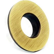 Garniture de couvercle de débordement d'évier de bassin en laiton antique