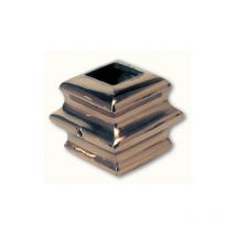 Garniture en laiton pour barreaux carré de 14 Deco Fer Forge