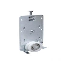 Laguna - Garniture pour 2 vantaux bois - Charge maxi par vantail : 50 kg - Garniture : Pour 2 vantaux - Matériau : Aluminium - Pour vantail de
