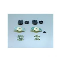 Krona Koblenz - Garniture pour porte coulissante suspendue sans rail 0320/8 aluminium - Poids max. : 25 kg