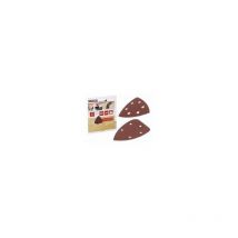 Lot De 5 Patins Triangulaires Auto-agrippants - Grain 180 - 90x90x90 Mm Kreator
