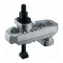 AMF - Garra de sujeción 6312VT cocodrilo para ranura en t 24 mm altura de sujeción 0-100 mm M24x24x250mm