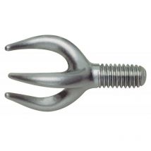 Garra 3 dientes 50 mm 1/2 hilo E+r