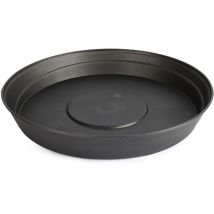 Garronda Untersetzer Blumentopf Aus Kunststoff 1 Stück Oder 3er Pack Plastik Pflanztopf Pflanzen Untersetzer Rund Für Pflanztöpfe Gd-0023 (graphite, 