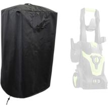 Garten-hochdruckreiniger-abdeckung, Elektrische Hochdruckreiniger-abdeckung Mit Belüftung, Wasserdicht, 420d Oxford-gewebe, Schwarz, 45 X 87 Cm