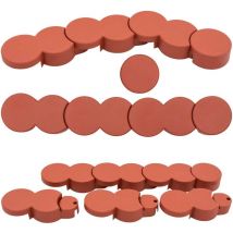 Garten palisade 200CM 12STK. hd 7095 terracotta