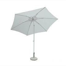 Gardeness - Garten Regenschirm mit Klappstangen Ergo - White - White