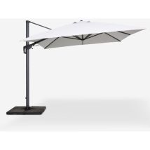 Garten-sonnenschirm Mit 3x4m Verstellbarer Schwenkarm Jungle Dark