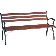 Gartenbank Gusseisenbank mit Linda Outdoor -Holzlatten