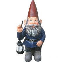Gartendekoration „alter Mann“ Oder „alte Frau“ – Laternen Aus Kunstharz