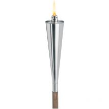 Gartenfackel -orchos- Edelstahl mat