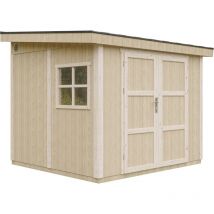 Gartenhaus Premium Qualität 5,9 M² - H231x248x294 Cm - Mit Boden Und Seitenwand – Timbela M938