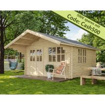 Gartenhaus Traunstein 400 x 400 cm