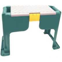 Grüner Jan - Gartenhocker mit Staufach Kniebank Sitzbank Arbeitshocker Kniestuhl Knieschutz