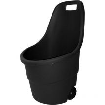 Gartenkarre Marisa schwarz 55 l