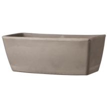 Gartenkübel Garda Grafit 32cm Grau - Deroma