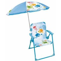 Gartenmöbel - Fun House - My Little Turtle Shell Chair H.53 X B.38,5 X T.37,5 Cm Mit 65 Cm Sonnenschirm - Für Kinder
