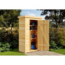 Cerland - Alpholz Gartenschrank Theodor Zubehör aus Holz , mit Montagematerial