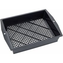 Gartensieb mit verstellbarem Siebeinsatz – 4 mm bis 10 mm Maschengröße – 31 x 25 cm Siebfläche – Hochwertiger Kunststoff (PP)