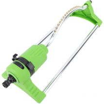 Gartensprinkler 17 Löcher Automatische oszillierende breite Abdeckung Einstellbarer Wasserdruck für Garten