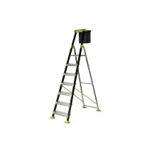 Centaure - Gartenstehleiter 7 Stufen - Maximale Arbeitshöhe 3.51m - 219207