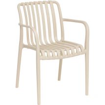 Gartenstuhl aus Kunststoff, 58 x 56 x 81 cm