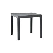 Gartentisch Vicenza, Quadratischer Gartentisch, feststehender Tisch für den Innen- und Außenbereich, 100 % Made in Italy, 100 % Made in Italy, Cm