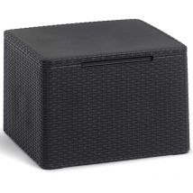 Gartentisch/ Gartenbox mit Stauraum Claire Graphitgrau Keter