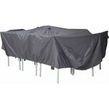 Gartentischbezug von 310 x 130 cm Cov'up Grau