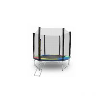 Gartentrampolin Trampolin 430cm Modell 2019 Randabdeckung Bunt