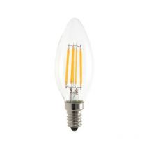 Bombilla ilumin vela led filamento Garza e14 4w 470lm 2700k