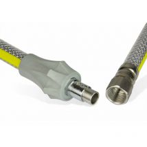 Gas schlauch Gas steck schlauch 1/2' Zoll 125cm 1250mm 1.25m DN15 Gas herd dvgw