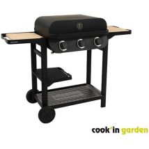 Freistehender gasgrill mit 3 brennern und 8,4 kw - Cook'in Garden - AM083T