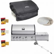 Gasgrill Grandhall elite G5 Einbau Grillpaket 29 kW Grill Gas Sear Burner