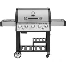 Gasgrill Mars mit offenen Ablagen, Grillfläche 76 x 46,5 cm Standgrill - Justus