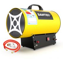 Gasheizgebläse 30 Kw Tragbar Heizkanone Gasheizer Bauheizer Luftmenge 1000 M³/h Heizlüfter Gas Elektroheizer Für Baustellen, Garage [energieklasse A]